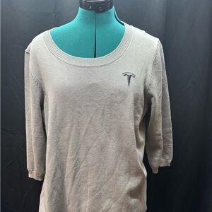 Tesla Women's Gray Sweater